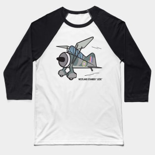 Westland Lysander WW2 Liaison Plane Art Baseball T-Shirt